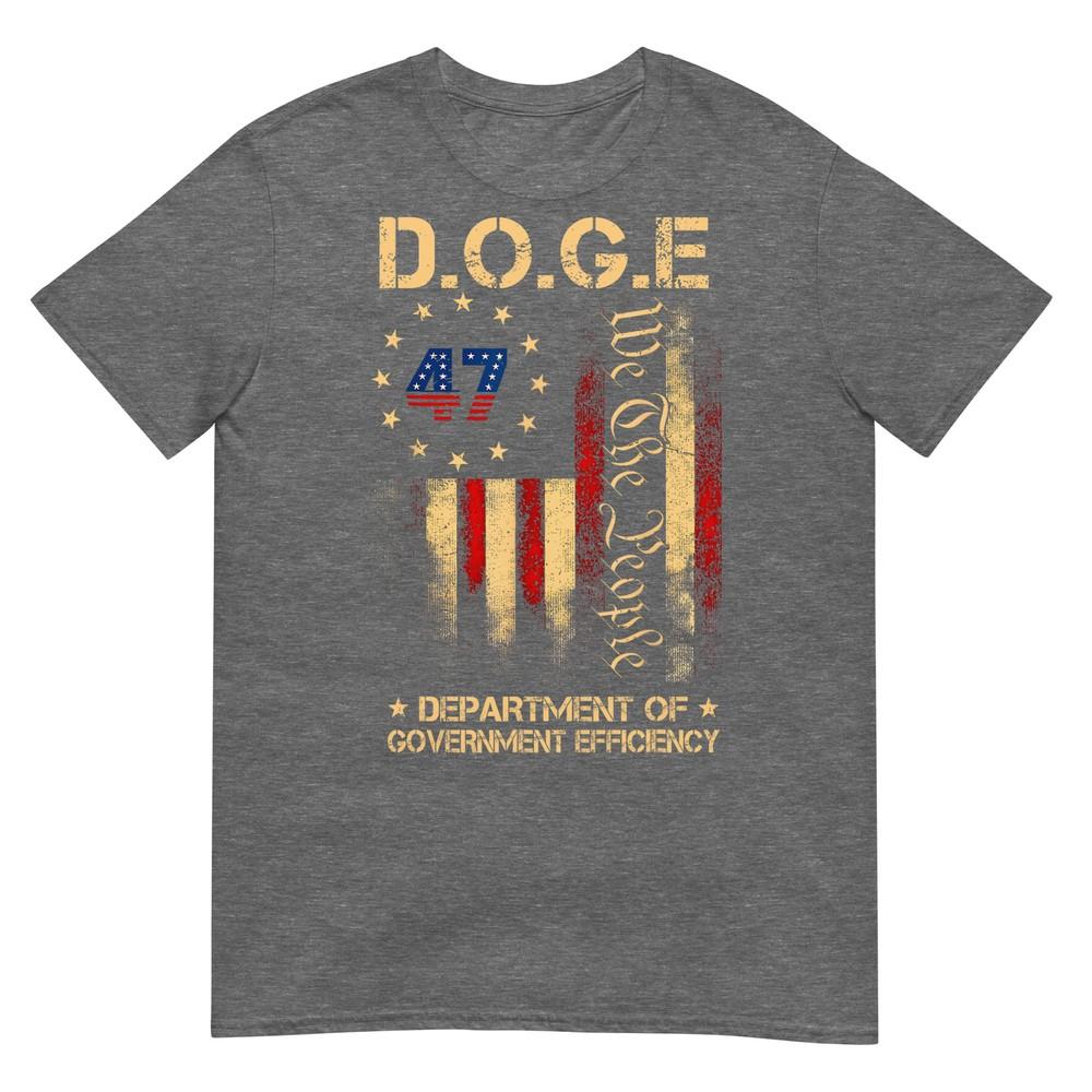 Doge Doge Departunisext Of Governunisext Efficiency Unisex Unisex Tshirt