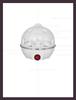 Smart Egg Cooker, White Egg Cooker Electric Eggs Boiler Multifunctional Mini Eggs Cooker Steamer Poacher for Kitchen Use