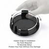 VCZRW1 4PCS 56MM Car Emblem Wheel Center Hub Cap Covers Auto Rim Cover For Tesla Model 3 / Y 2022 2021 Center Console Containersr
