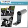 Bowarepro Bicycle Extension Bracket Clamp Bar Handlebar Lightweight Motorcycle Stay Bicycle Bracket Rustproof Black Aluminum Alloy Easy Installation
