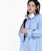 FOR THE FIT Oversized Cotton Shirt_Sky Blue