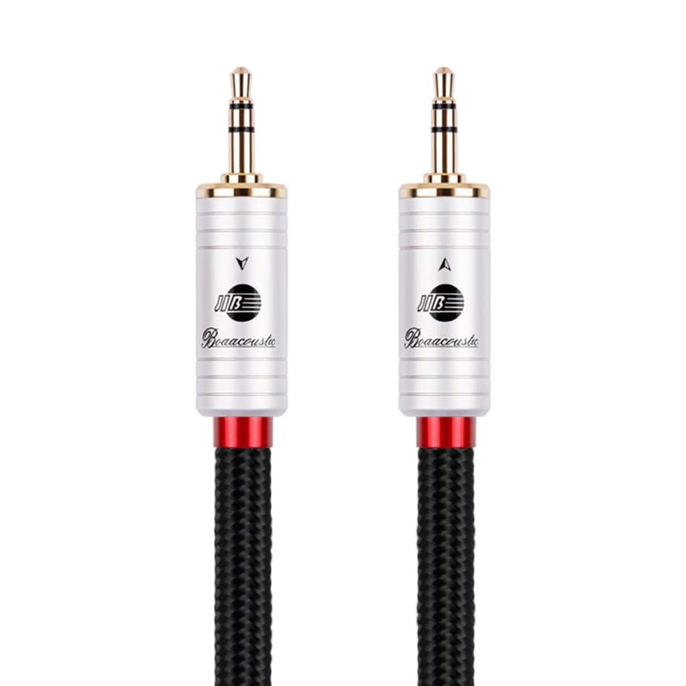 JIB AUX Audio Cable 3.5mm Male to 3.5mm Stereo Mini Plug, Headphone Cable for Car/iPhone/Android/Home Theater, Length 5m