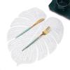 Heat Resistant Leaf-shaped Placemat Monstera Leaf Placemat  Anniversary Celebration