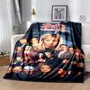 Buffy Flannel Blanket Soft Warm All-Season Throw, Design for Camping, Car Travel, Hiking Sofa, Bed, Office Perfect Gift for Parties