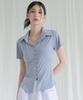 AVANDRESS Sopy Collar Short-Sleeve Black