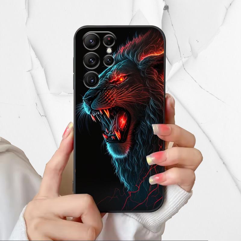 Astronaut Pattern Phone Case For Samsung Galaxy S25 Ultra Covers For Galaxy S 25 Ultra Soft Silicone Shell Black TPU Fundas