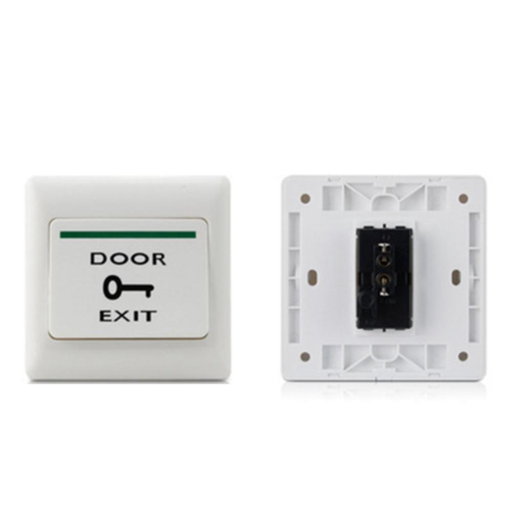 5PCS Dustproof Exit Button Push Button Design Lock Sensor Switch Door Access Control