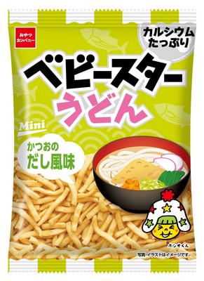 Baby Star Udon Bonito Dashi 20g X 30 Bags Great for Commercial and Perfect for Bulk Ramen and Rolling Oyatsu Company [Official] Noodles, Flavor,