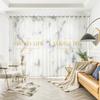 Custom Curtains for the Whole House Nordic Modern American Industrial Curtains Marble Curtains Living Room Bedroom Semi-shading