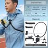 First-Person Mobile Phone Neck Strap Holder for Live Streaming, Running, Cycling, Fishing – Shockproof Sports Camera Mount