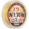 Sunline Kaijo Tsuribori II HG PE Line 50m No.3 Multicolor