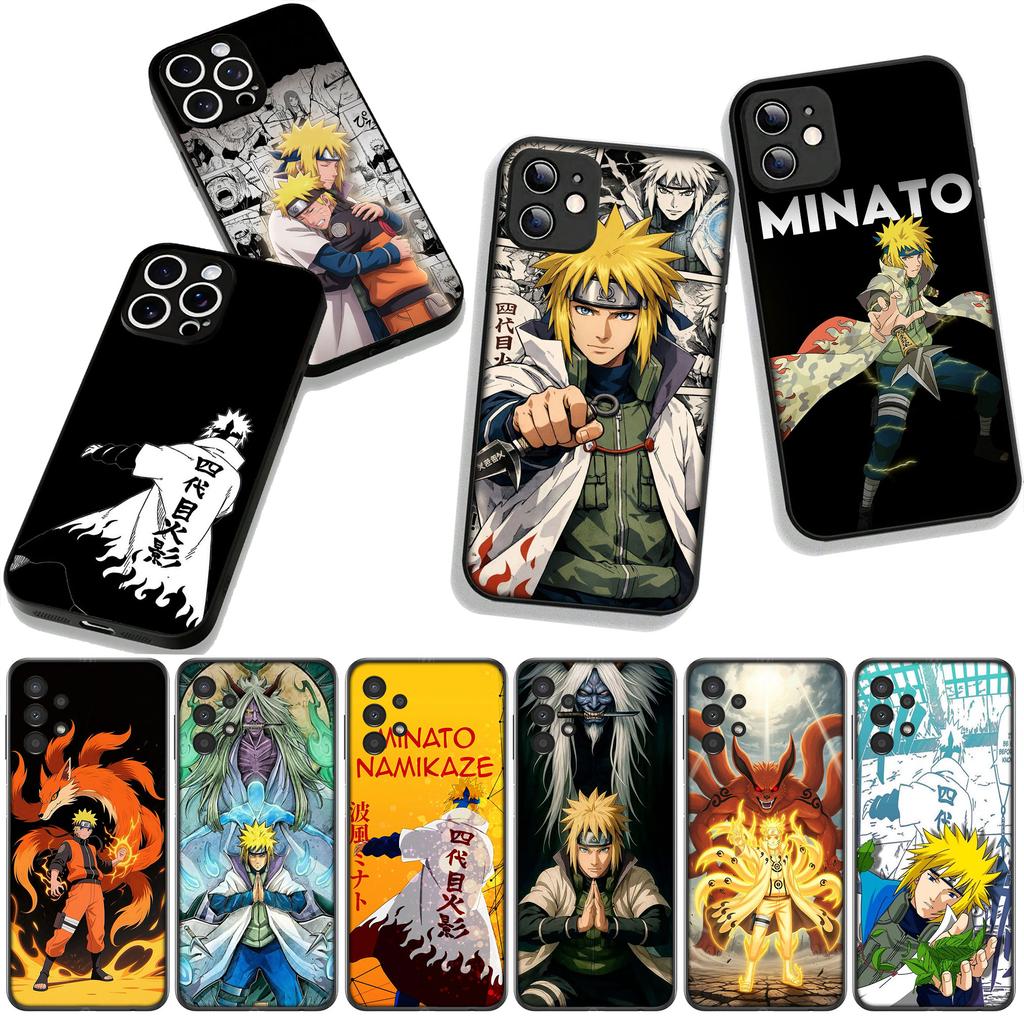 for Motorola Moto G54 G05 G24 G55 G75 G85 G15 G57 G86 Power Edge 50 30 Ultra Fusion neo Pro Case Namikaze Minato Narutos Comics