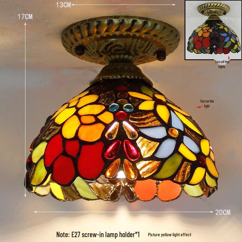 European Retro Ceiling Light - Decorative Lighting for Living Rooms, Bedrooms, Hallways & Stairwells with Free Shipping