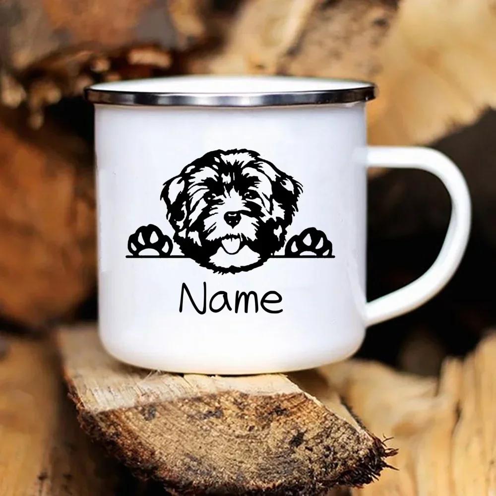 Personalized Pets Enamel Mug Custom Cup Funny Cups of Coffee Cup for Tea Beer Mugs Drinkware Rare Travel Cute Original Unusual