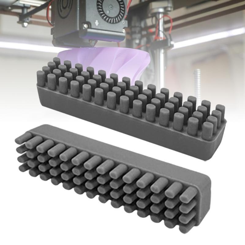 3D Printer Nozzle Cleaner Brush Soft Silicone Brushes Heads for K1 Series Easy Installation Nozzle Wiper
