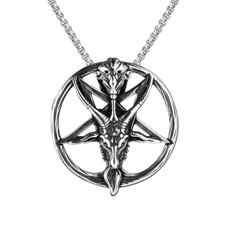 Dragon Bone Chain: Stainless Steel Viking Axe & Celtic Wolf Pendant Necklace 2024