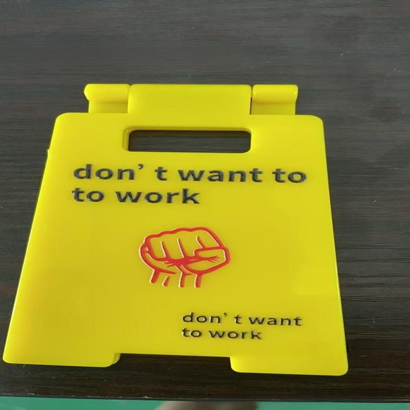Hold On Partner I'm Overstimulated Desk Sign Desk Decor Funny Desk Sign Office Decor for Women Coworkers