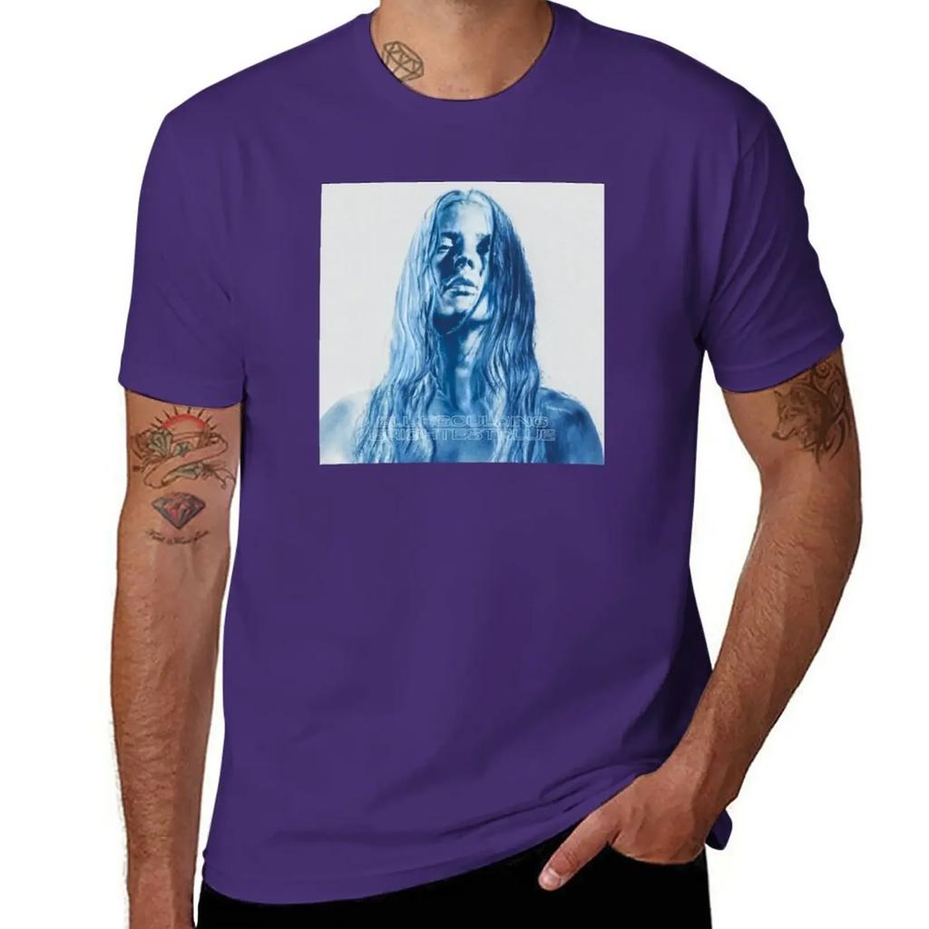 Ellie Goulding - Brightest Blue T-Shirt Aesthetic clothing plain customs design your own Men's clothing