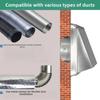 Durable Dryer Vent Cover Non-Return Flap Extractor Wall Vent Ventilation Outlet  Ventilation System