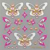 Sexy Diamond Face Tattoo Sticker Colorful Glitter Crystal Party Face Decal Self-Adhesive Rhinestones Face Jewelry