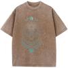 Grams Of High-Quality Washed Old Tshirt New Style T Shirt Streetwear Men Washed T-shirts