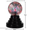 3-Zoll USB Elektrostatische Magische Kugel Lampe - Kreatives Neuartiges Nachtlicht Atmosphärenlampe