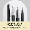 LAMY Studio Black Rollerball Pen Elegant Metal Body Rollerball Pen Propeller Clip Line Width M Includes Black Rollerball Refill LAMY M 63 - - & -