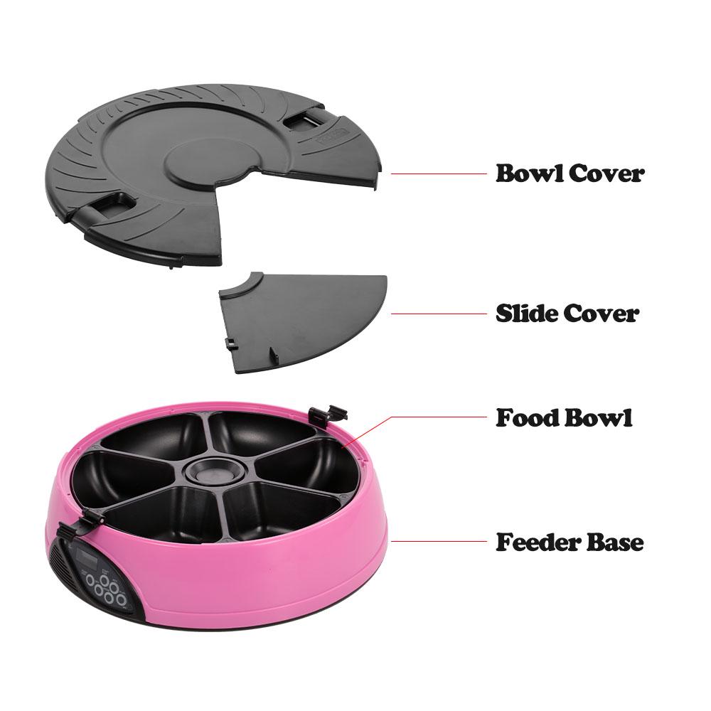 cat feeding timer bowls