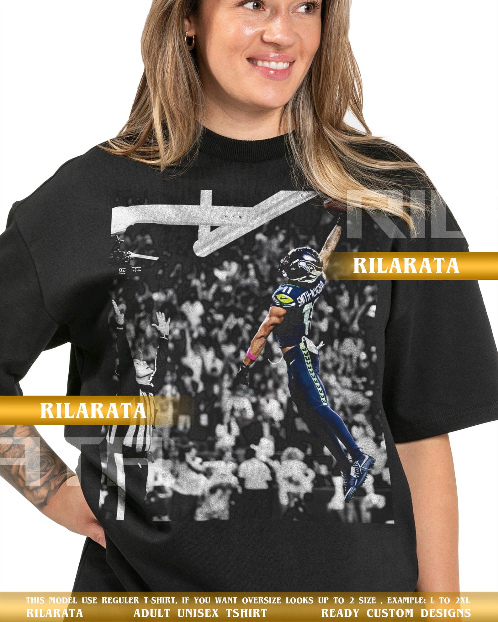 Jaxon Smith-Njigba Dunk Vintage T-Shirt Gift for Women and Man Shirt Jaxon Smith Njigba Unisex Tee Sport SweaT-Shirt XL