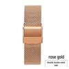 Stainless Steel Milanese Mesh Watch Band with Hook Buckle – Fine Steel Accessory