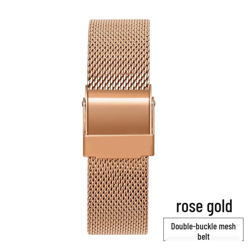 Stainless Steel Milanese Mesh Watch Band with Hook Buckle – Fine Steel Accessory