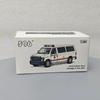 596 1:64 Ford E-Series Vans - Chicago IL Feuerwehr Simulation Legierung Mini Automodell Sammlung Ausstellung Geschenk Spielzeug