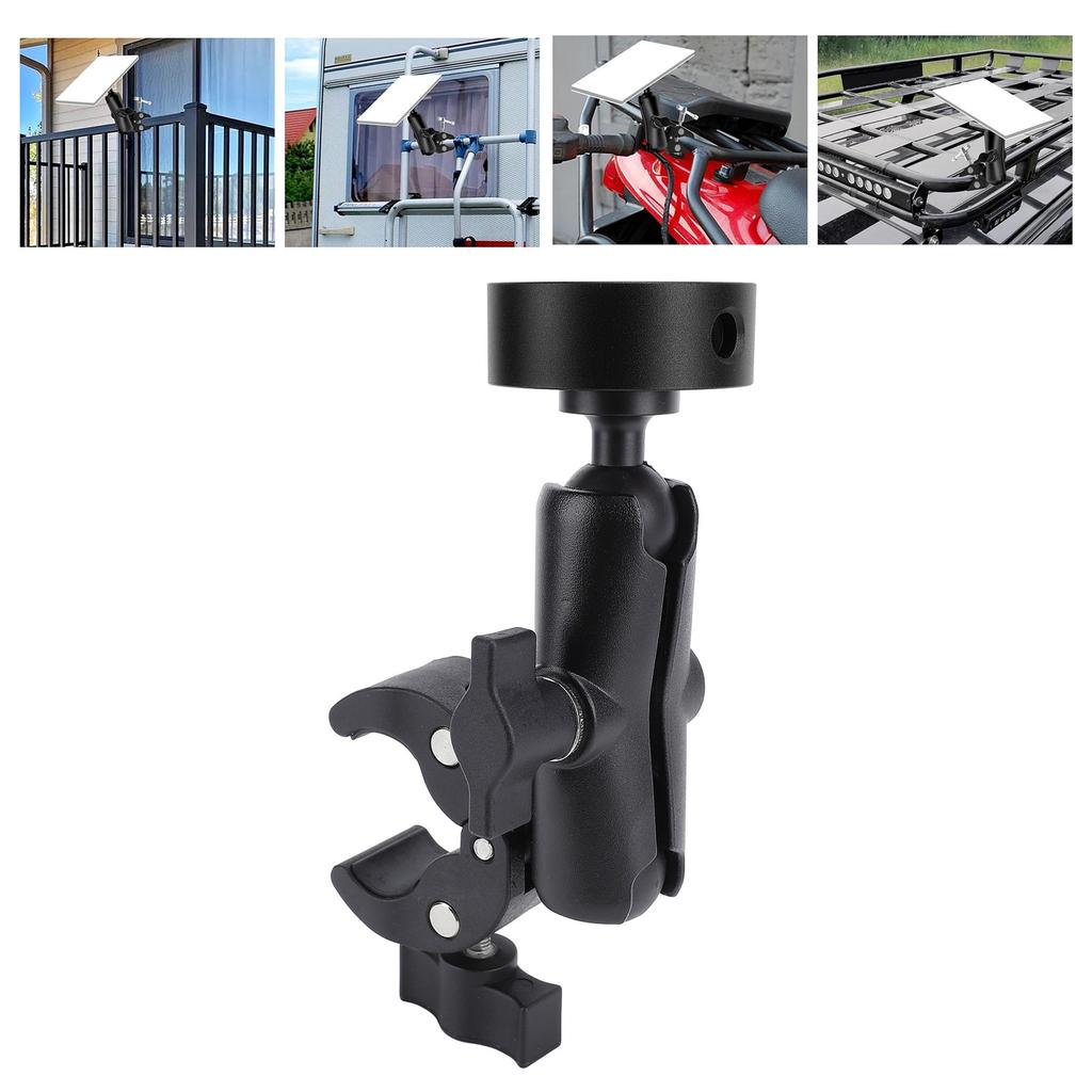 Rv Ladder Mount for   ABS Aluminum Alloy Multifunction   Clamp Mount for Pole RV Trailer Yacht