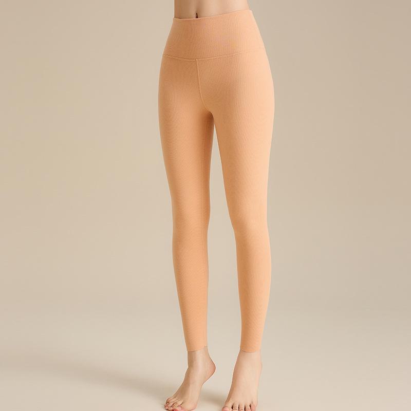 

Леггинсы для похудения из кашемирового флиса с высокой талией Aoweizi для женщин - теплые, приподнимающие бедра, одежда для осени и зимы M