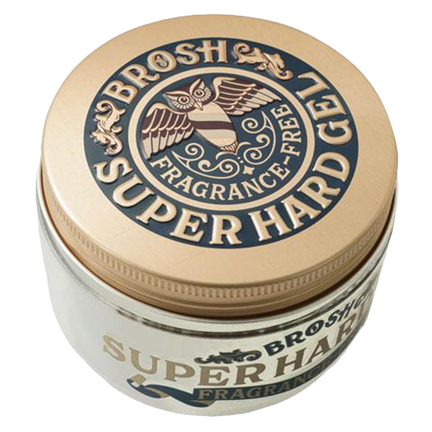 

BROSH SUPER HARD GEL FRAGRANCE FREE 200g Hard Hold Unscented Business