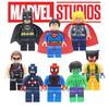 Marvel Superhero Spider-man Batman Children's Puzzle Building Blocks Toy