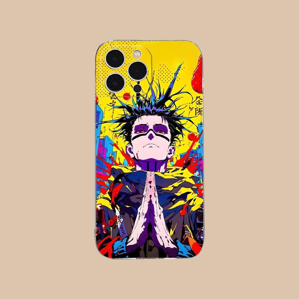 Jujutsu Kaisen Yuta Okkotsu Phone Case for iPhone 17 16 15 14 13 12 11 X XR XS Air Pro Max Plus Mini Clear Colorful Cover Pretty
