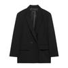 Women's Tailoring Blazers Straight Office Blazer for Women Outerwears Casual Blazer Woman Long Sleeve Lady Jackets