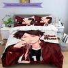 3pcs Rintaro Suna Cover Set - Personalized Name, HD Printed Bedding with 1 Cover and 2 Pillowcases - Perfect for Home Decor, Easy Care