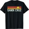 Santa Cruz Vintage Beach Sunset California Santa Cruz Summer T-Shirt