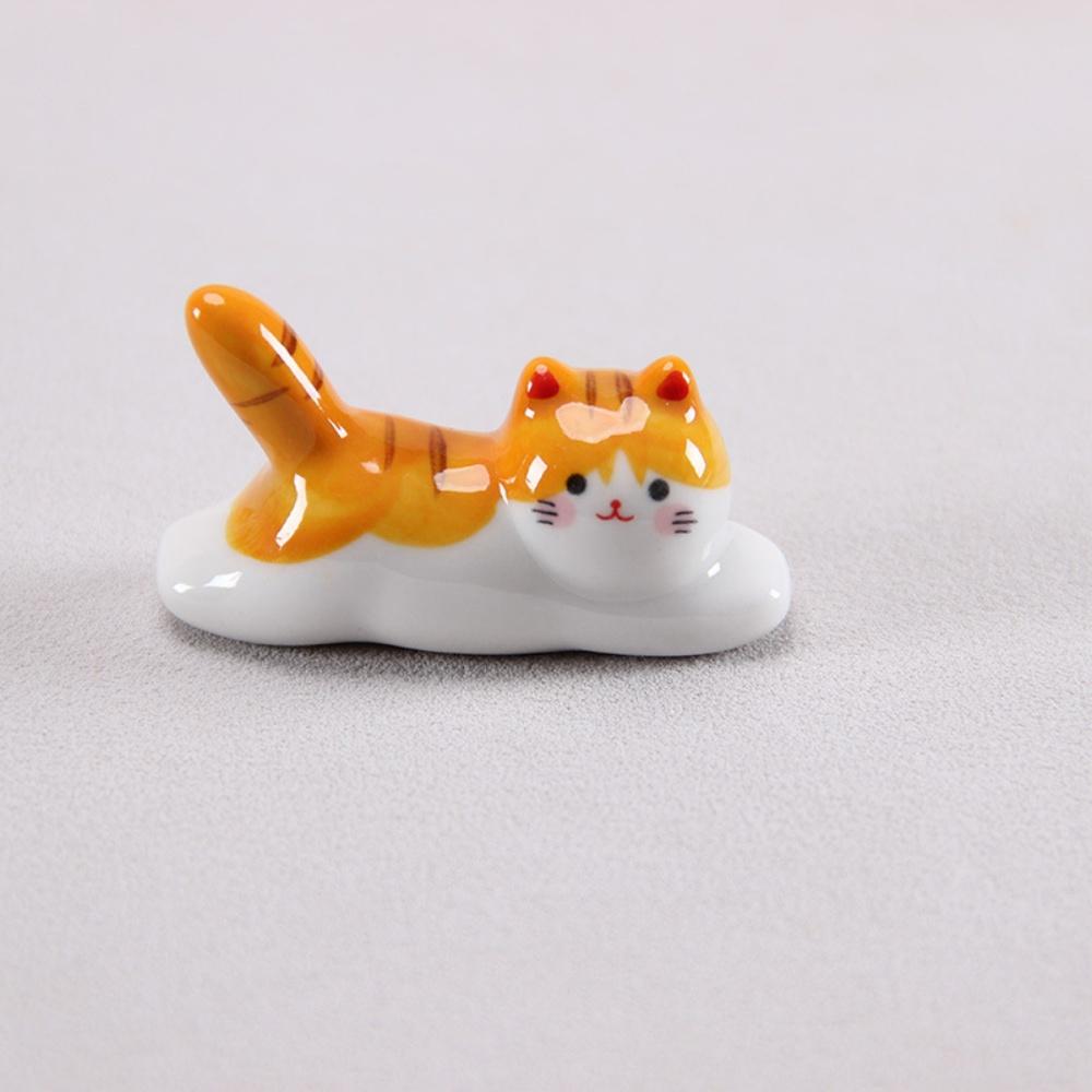Cute Tableware Rest Unique Ceramic Chopstick Holder Ceramic Chopstick Rest Underglaze Utensil Holder For Dining Table Chopstick