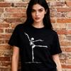 Dancer Skeleton Shirt Dance Posture Funny Novelty Ballet Dancer Gift TShirt Ballerina Women Unisex Tee Graphic Printed Tops