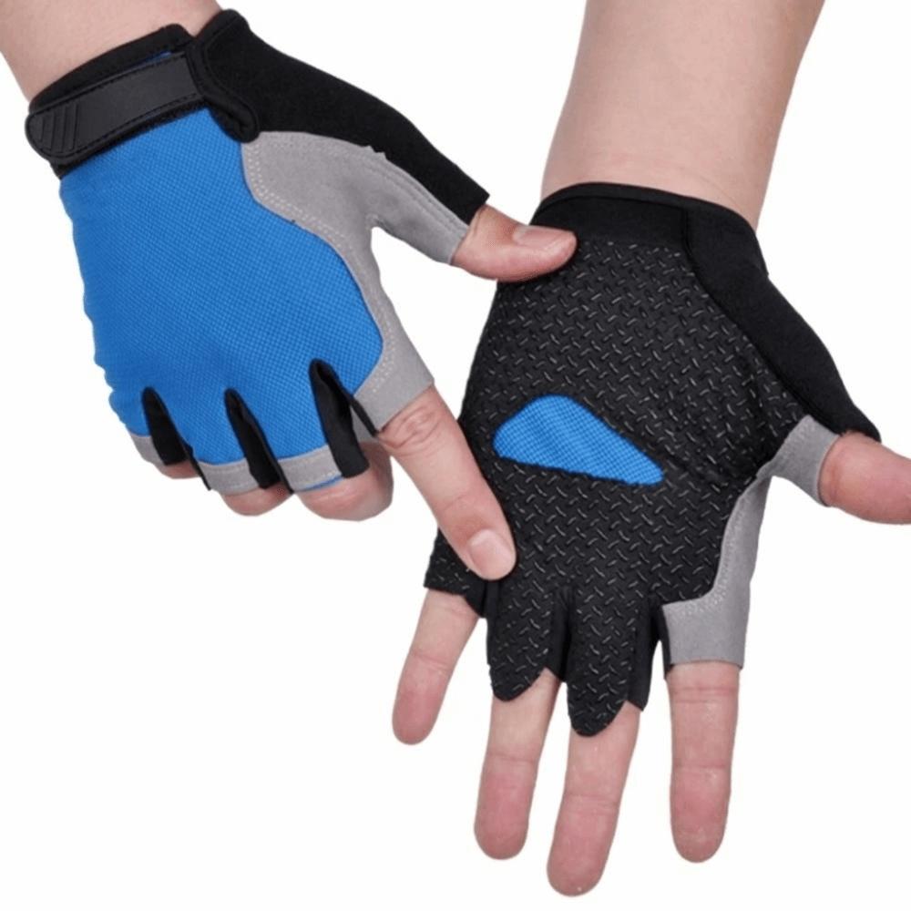 Breathable Half Finger Gloves Anti-slip Gym Training Gloves  Outdoor Sports