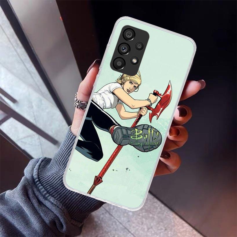 The Vampire Slayer Buffy Phone Case For Samsung Galaxy A17 A57 A37 A16 A26 A36 A56 A15 A25 A35 A55 A14 A13 A54 A53 A34 A24 A33 A