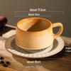 Shangqi Coarse Pottery Lace Coffee Cup Set