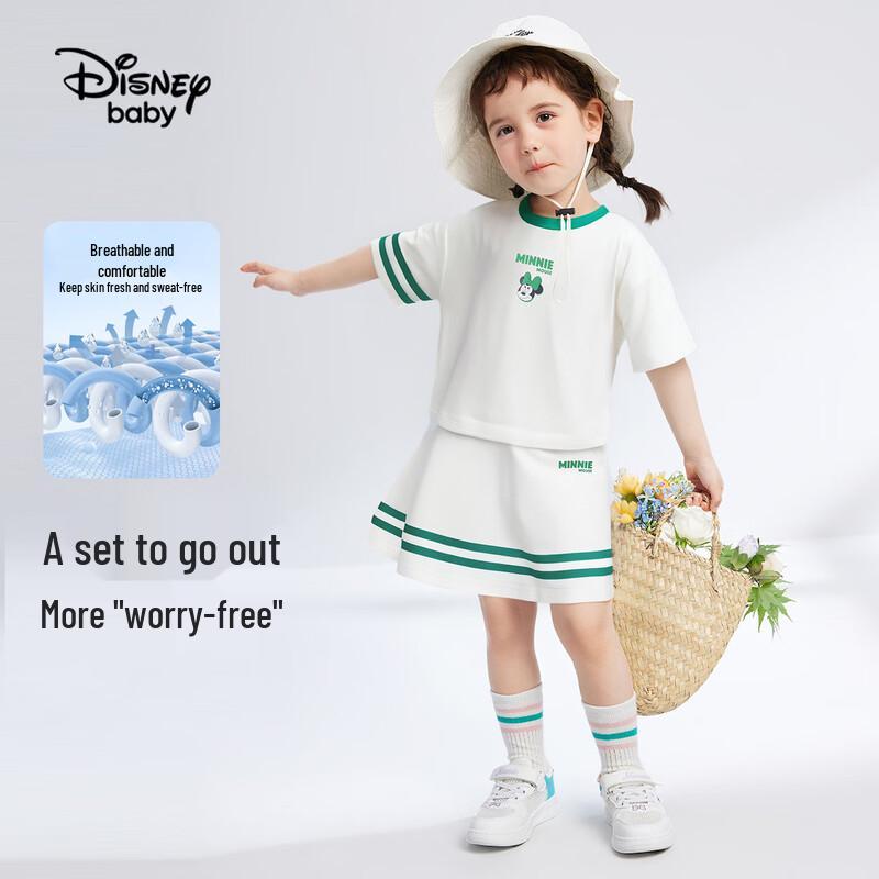 Disney Baby Girls 2-Piece Short Sleeve & Shorts/Skirt Set 130