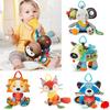 Baby Toys Plush Stuffed Rattle Toys Stroller Hanging Animals Bed Mobile Infant for Baby Toys 0 6 Months Peluche Sensorial Baby