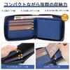 GSG Bifold Compact Mini Brand Holds Many Round Zipper Easy To Coin Gift Carbon Black and 24022 Men's Wallet, Wallet, Name, Popular, Cards, Closure,
