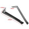 Car Rear Window Side Splitter Trunk Diffuser Canards Spoiler Decorative Plastic For VW Golf 6 MK6 2008-2012 Exterior Decorative Parts