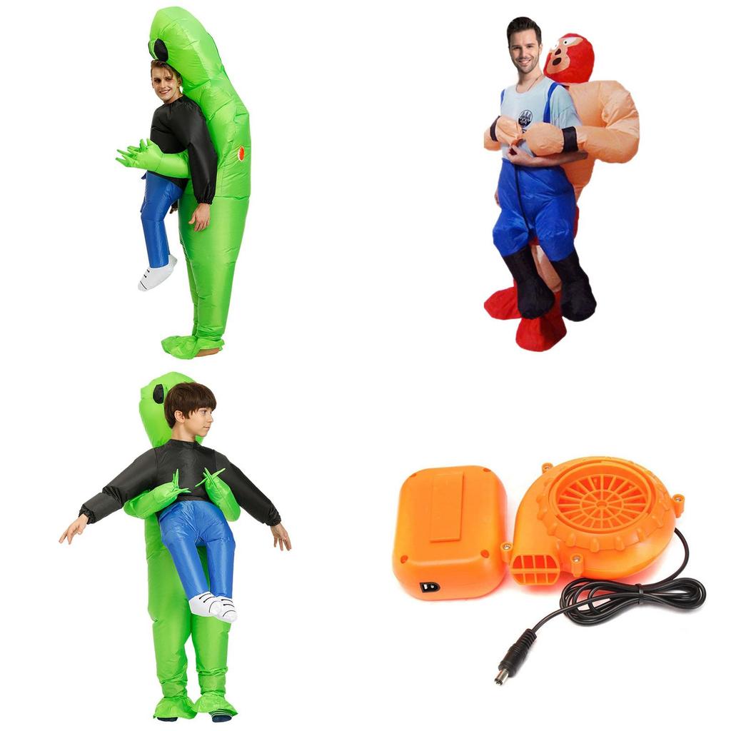 Cute Inflatable Et Costume Wrestler Outfit For Halloween Party Fun